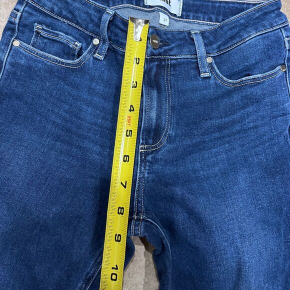 Paige Anthropologie Verdugo Ankle Skinny Raw Hem Jeans Size 27 - Picture 8 of 14